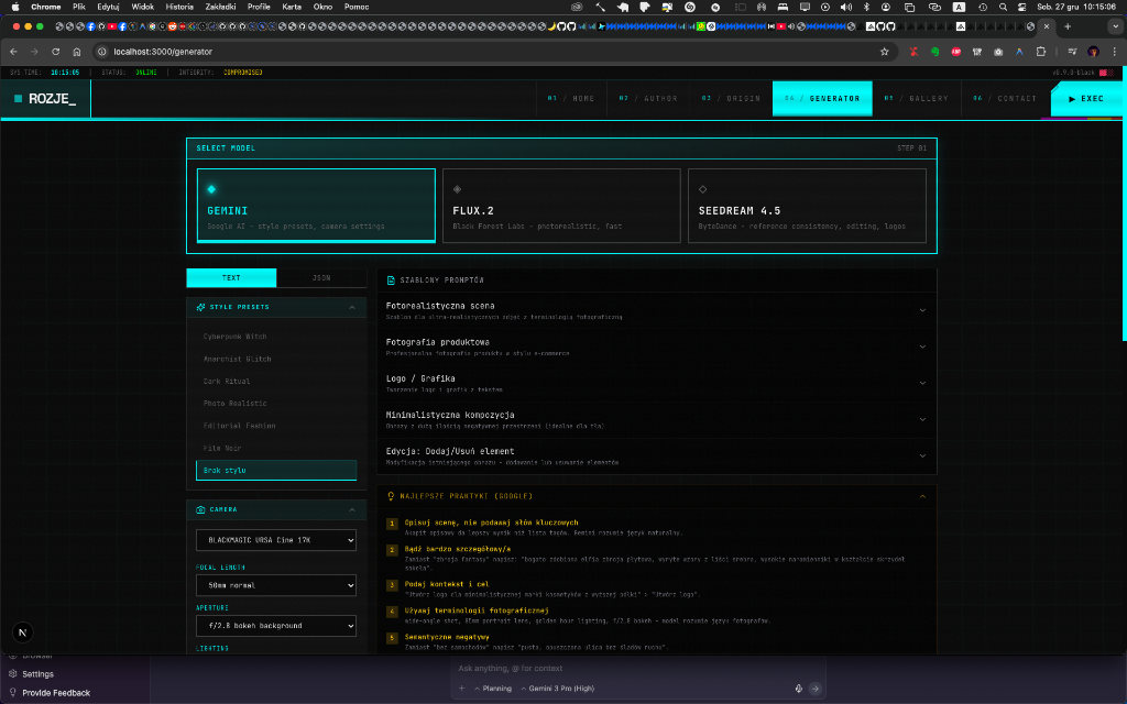 ROZJE Generator - Art 1