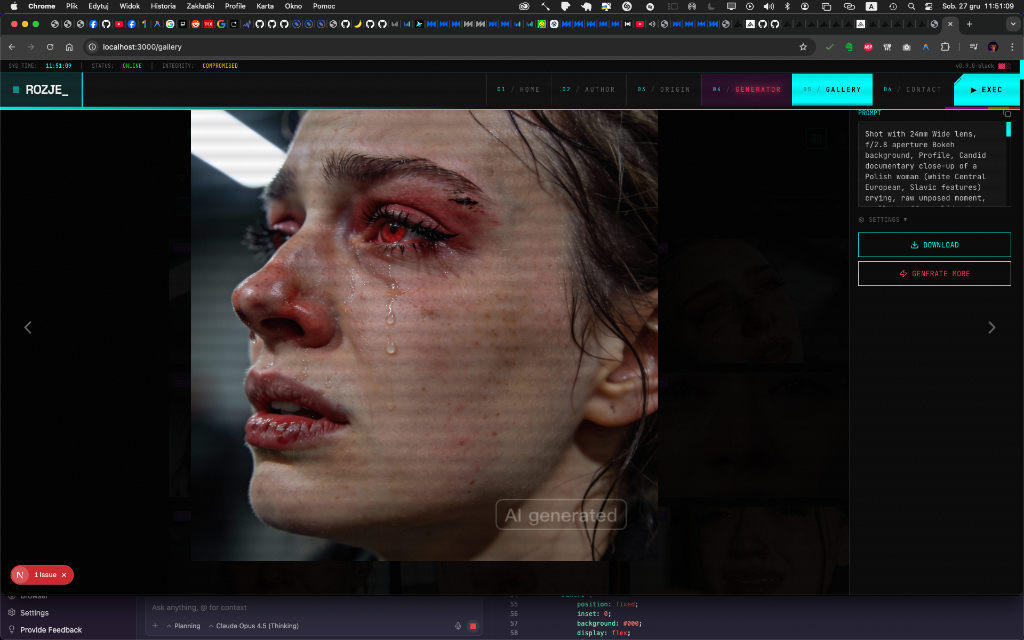 ROZJE Generator - Gallery